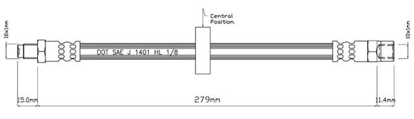 MOTAQUIP Pidurivoolik VBH753