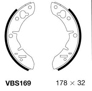 MOTAQUIP Piduriklotside komplekt VBS169