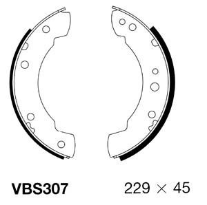 MOTAQUIP Piduriklotside komplekt VBS307