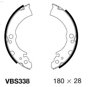 MOTAQUIP Piduriklotside komplekt VBS338