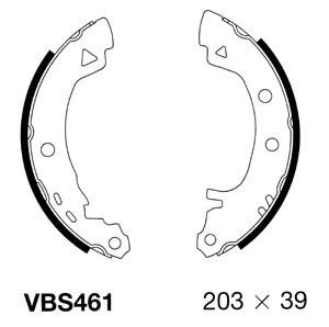 MOTAQUIP Piduriklotside komplekt VBS461