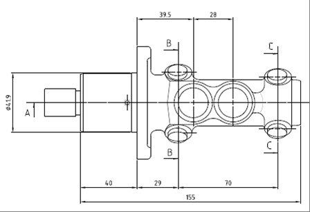 MOTAQUIP Главный тормозной цилиндр VMC109