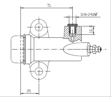 MOTAQUIP Silinder,Sidur VSC116