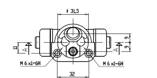 MOTAQUIP Rattapidurisilinder VWC251