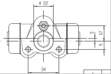 MOTAQUIP Rattapidurisilinder VWC391