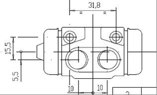 MOTAQUIP Rattapidurisilinder VWC440