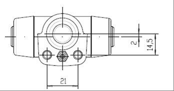 MOTAQUIP Rattapidurisilinder VWC524