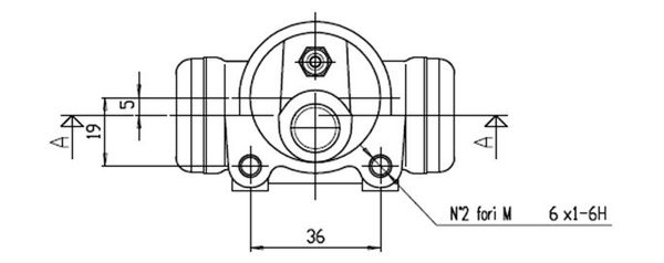 MOTAQUIP Rattapidurisilinder VWC604