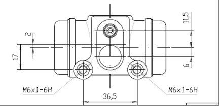 MOTAQUIP Rattapidurisilinder VWC631