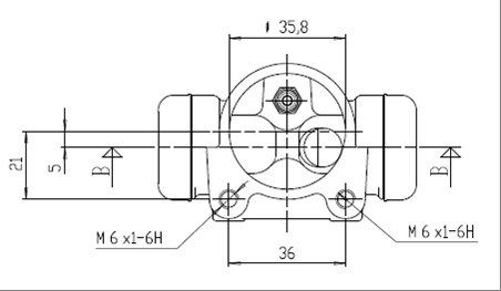 MOTAQUIP Колесный тормозной цилиндр VWC679