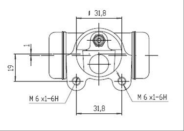 MOTAQUIP Колесный тормозной цилиндр VWC683