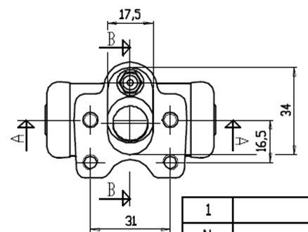 MOTAQUIP Rattapidurisilinder VWC735