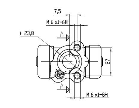 MOTAQUIP Колесный тормозной цилиндр VWC865