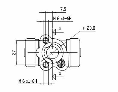 MOTAQUIP Rattapidurisilinder VWC866