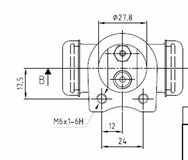 MOTAQUIP Rattapidurisilinder VWC872