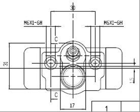 MOTAQUIP Колесный тормозной цилиндр VWC885