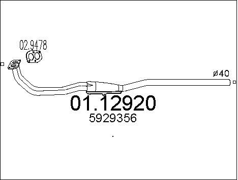 MTS Heitgaasitoru 01.12920