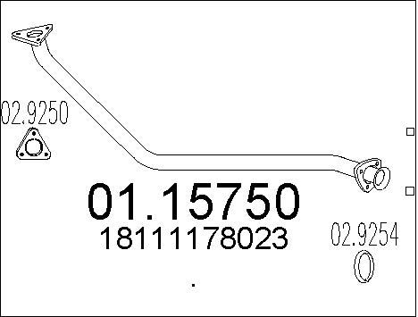 MTS Heitgaasitoru 01.15750