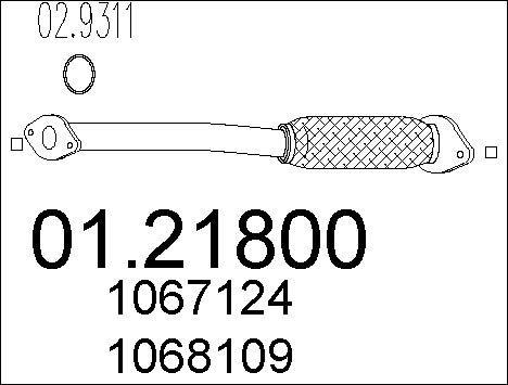 MTS Heitgaasitoru 01.21800