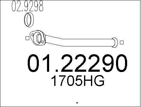 MTS Heitgaasitoru 01.22290