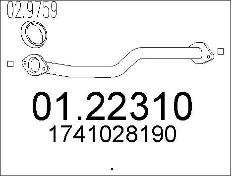 MTS Heitgaasitoru 01.22310