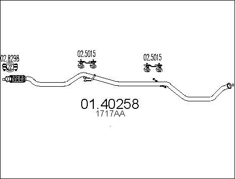 MTS Heitgaasitoru 01.40258