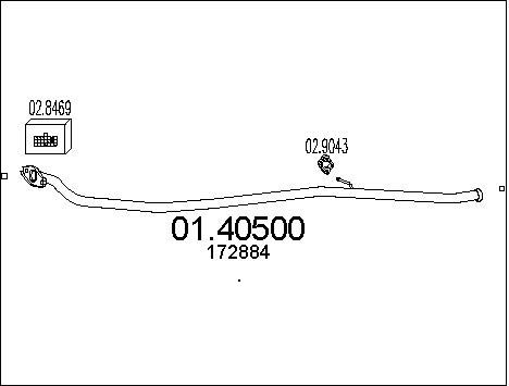 MTS Heitgaasitoru 01.40500