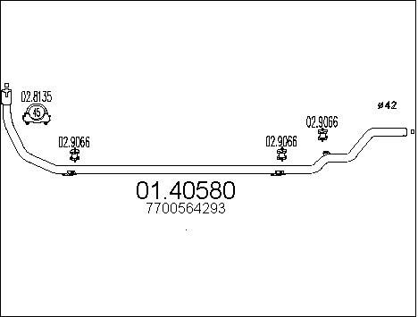 MTS Heitgaasitoru 01.40580