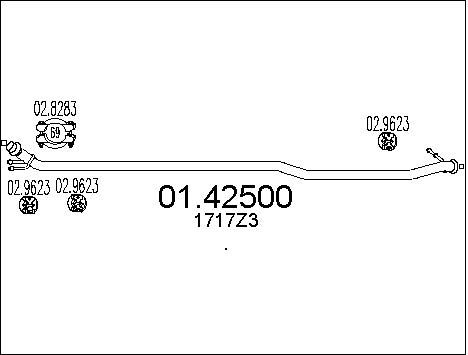 MTS Heitgaasitoru 01.42500