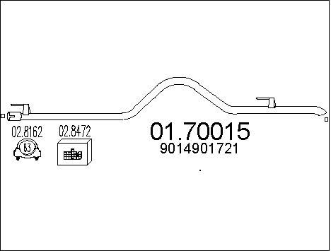 MTS Heitgaasitoru 01.70015