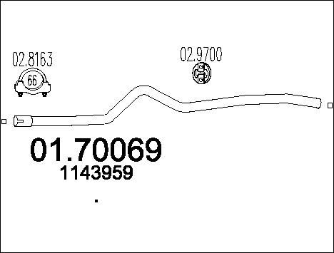 MTS Heitgaasitoru 01.70069