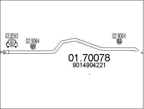 MTS Heitgaasitoru 01.70078