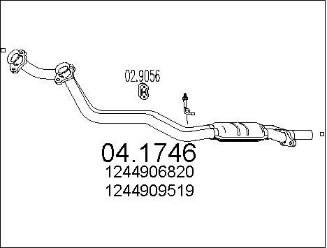 MTS Katalüsaator 04.1746