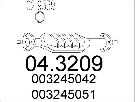 MTS Katalüsaator 04.3209