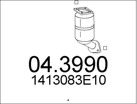 MTS Katalüsaator 04.3990