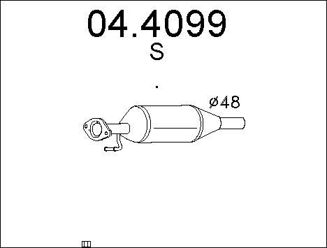 MTS Katalüsaator 04.4099