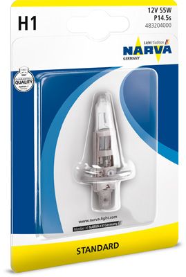 NARVA Лампа накаливания, фара с авт. системой стабилизац 483204000