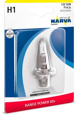 NARVA Лампа накаливания, фара с авт. системой стабилизац 483344000