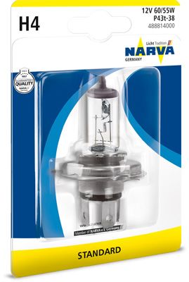 NARVA Лампа накаливания, противотуманная фара 488814000