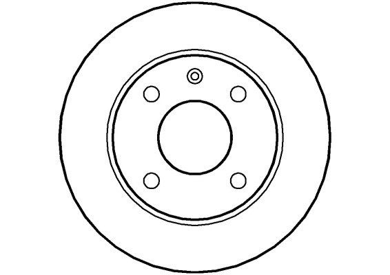 NATIONAL Тормозной диск NBD014