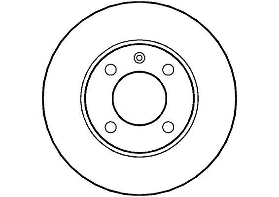 NATIONAL Тормозной диск NBD035