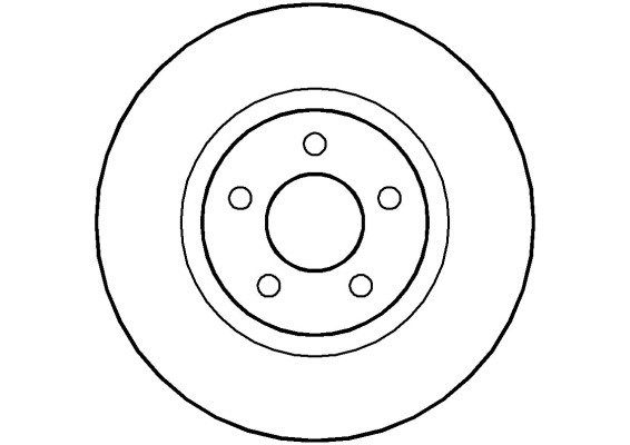NATIONAL Тормозной диск NBD1101