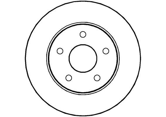 NATIONAL Тормозной диск NBD1115