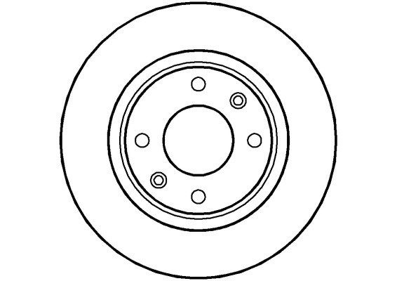 NATIONAL Тормозной диск NBD1118
