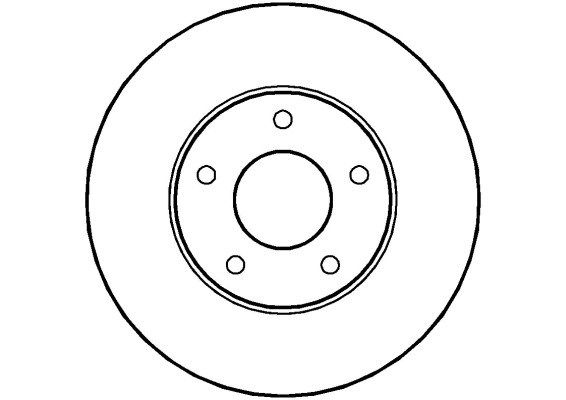 NATIONAL Тормозной диск NBD1164