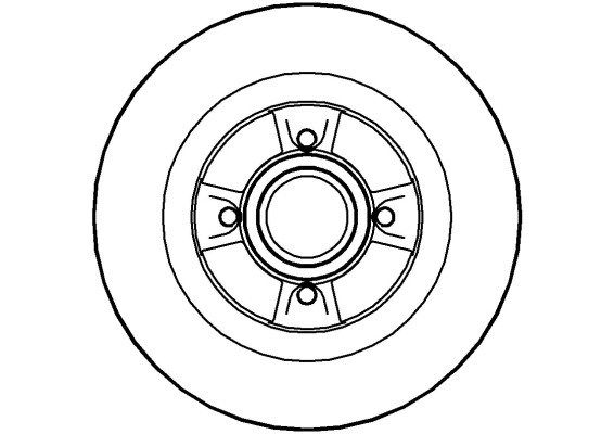 NATIONAL Тормозной диск NBD1181