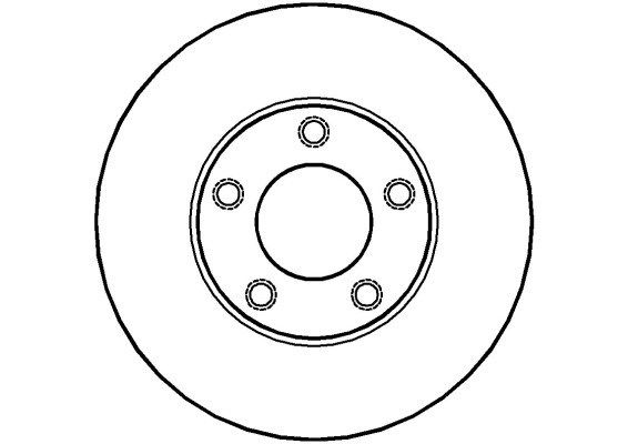 NATIONAL Тормозной диск NBD1320