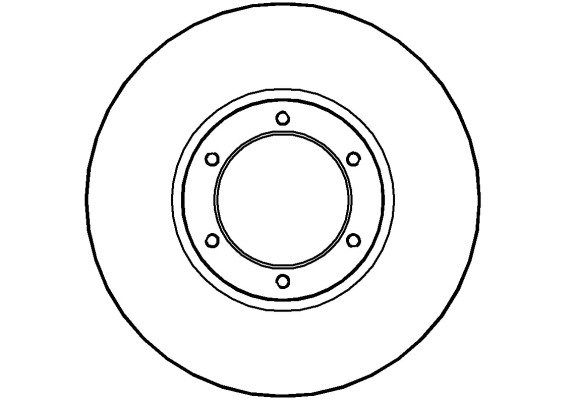NATIONAL Тормозной диск NBD1401
