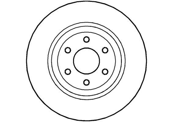 NATIONAL Тормозной диск NBD1410