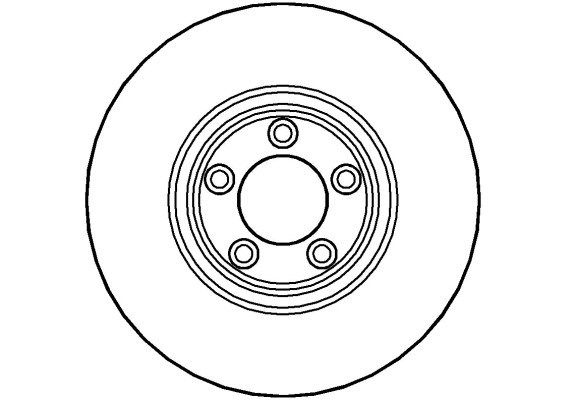 NATIONAL Тормозной диск NBD1415